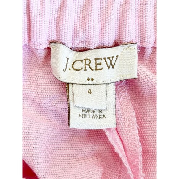 J.Crew Factory Women's 5" Boardwalk Pull On Shorts in Pink - Sz 4 - Picture 3 of 5